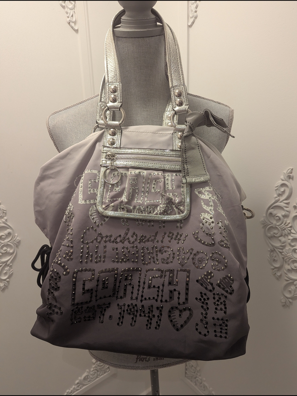 Coach Ombre Gray Shoulder Bag